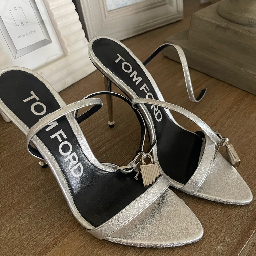 Tom Ford padlock sandals